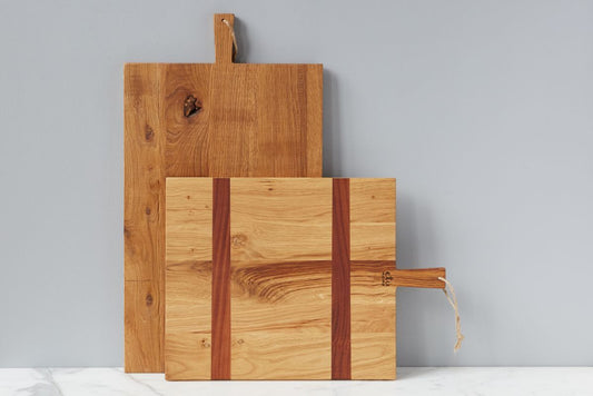 Rectangle Oak Charcuterie Board, Medium