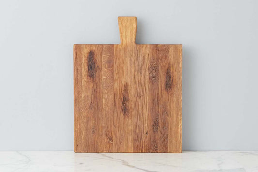 Cutting board with wood oiling wax, French, large.