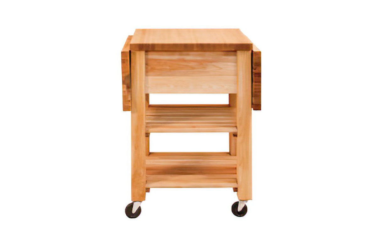 Deep Drawer Double Drop Leaf Cart