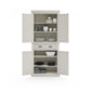 Nantucket Off-White Pantry with Drawer