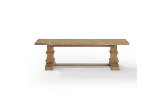Joanna Dining Bench - Rustic Brown
