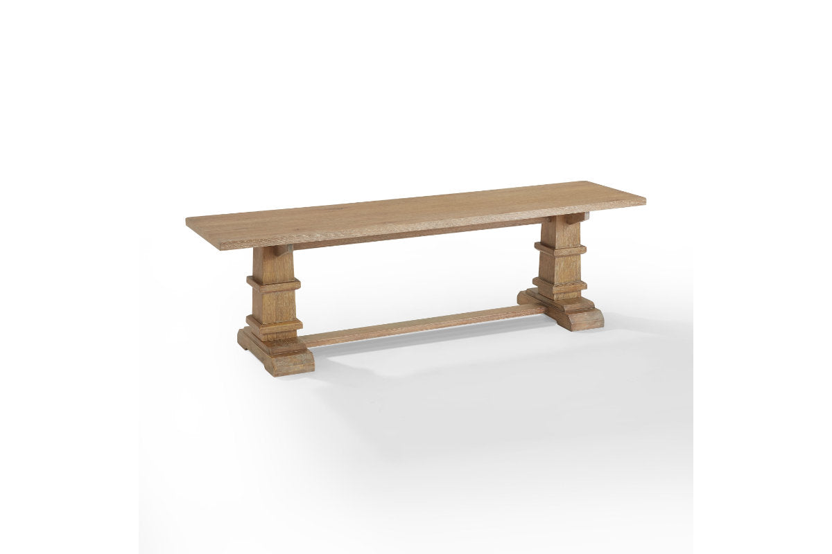 Joanna Dining Bench - Rustic Brown