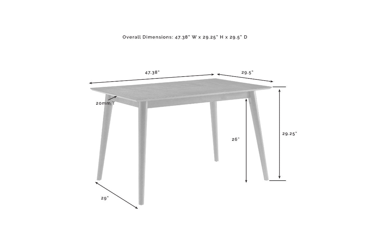 Landon Dining Table - Acorn