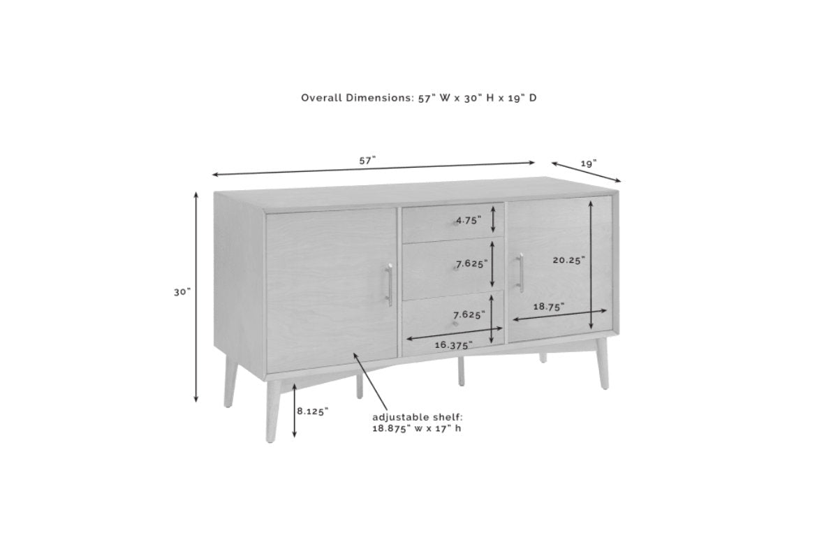 Landon Sideboard - White