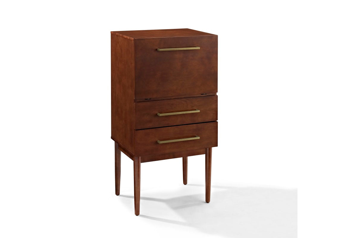 Everett Spirit Cabinet - Mahogany