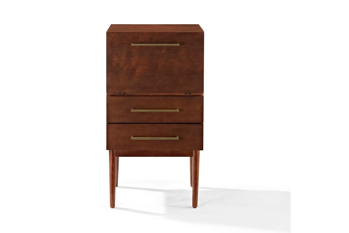 Everett Spirit Cabinet - Mahogany