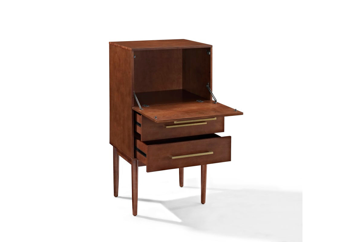 Everett Spirit Cabinet - Mahogany