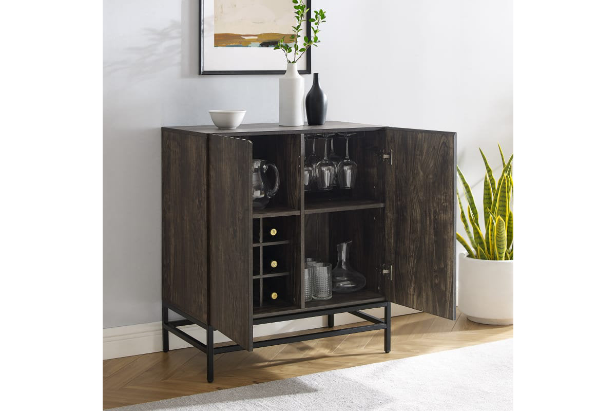 Jacobsen Bar Cabinet - Brown Ash