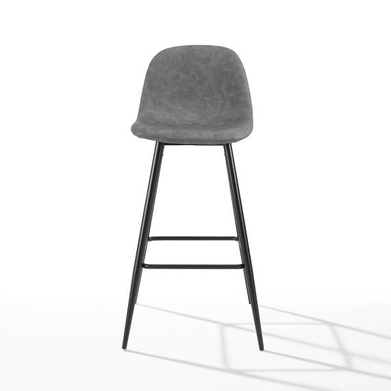 Weston 2Pc Bar Stool Set - Distressed Gray