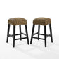Edgewater 2Pc Backless Counter Stool Set - Seagrass