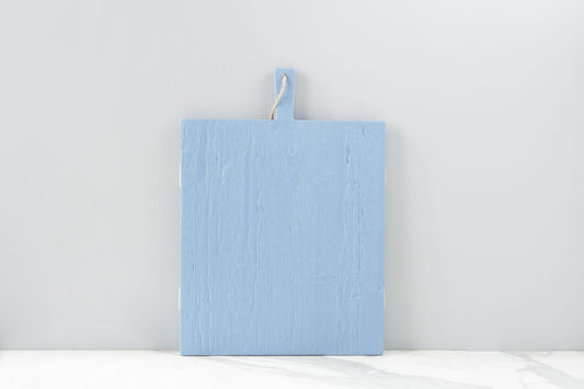 Caitlin Wilson French Blue White Rectangle Mod Charcuterie Board, Medium