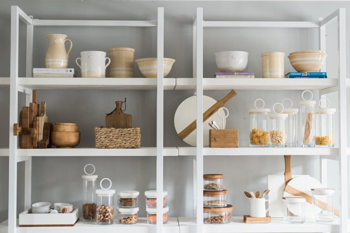 Pantry Shelf Unit White