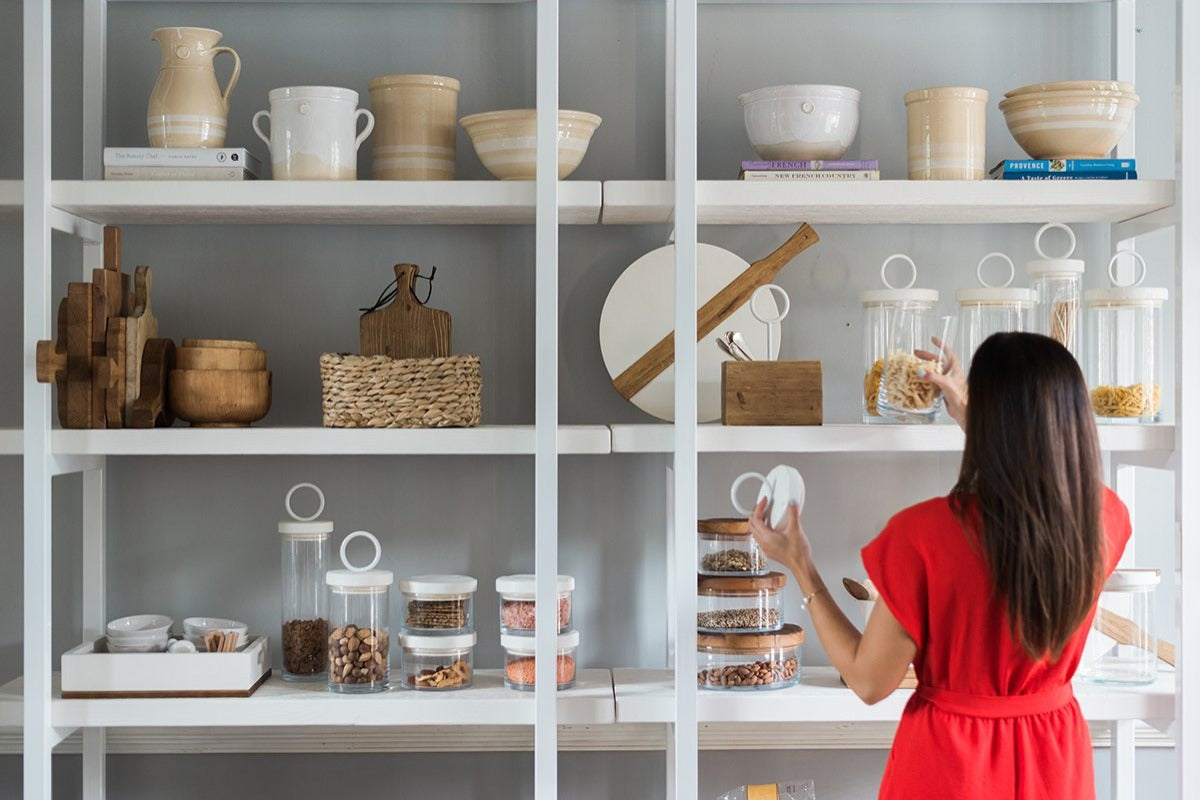 Pantry Shelf Unit White