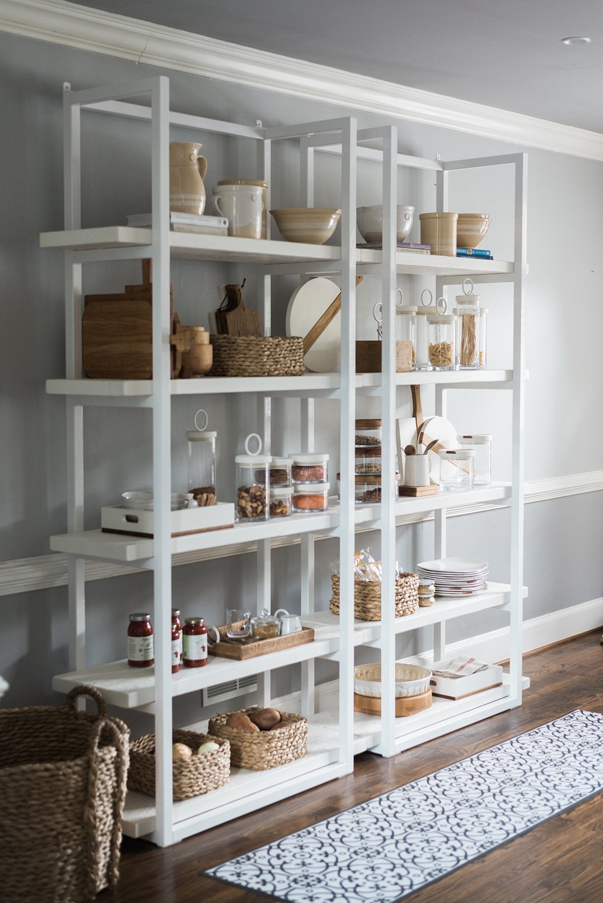 Pantry Shelf Unit White