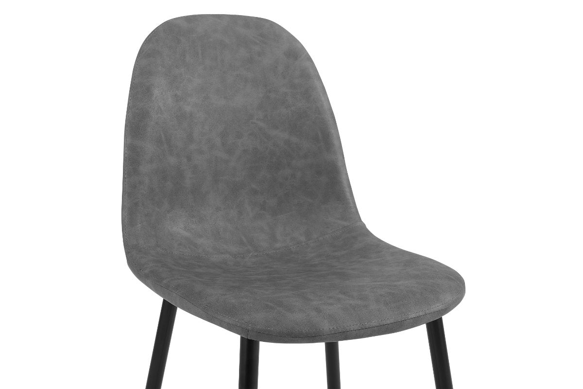 Weston 2Pc Dining Chair Set - Distressed Gray