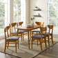 Landon 7Pc Dining Set W/Wood Chairs - Acorn