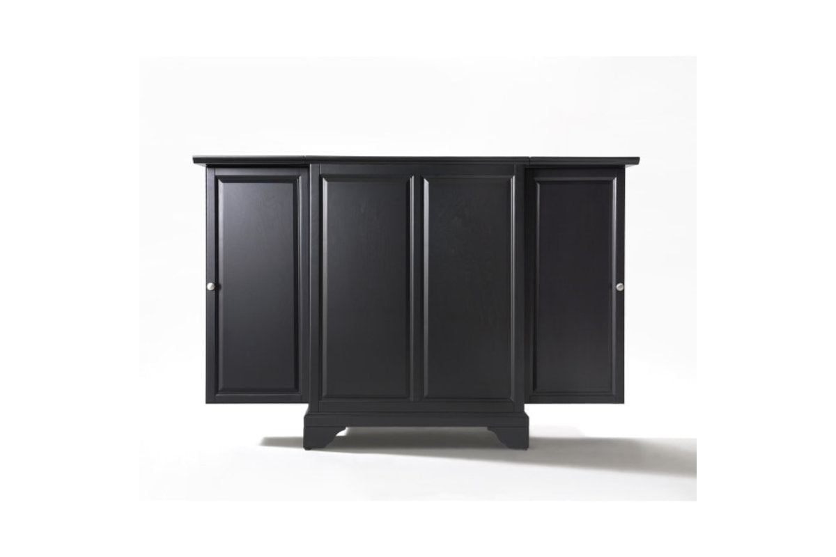 Lafayette Expandable Bar Cabinet - Black