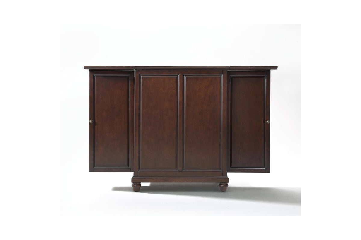 Cambridge Expandable Bar Cabinet - Mahogany