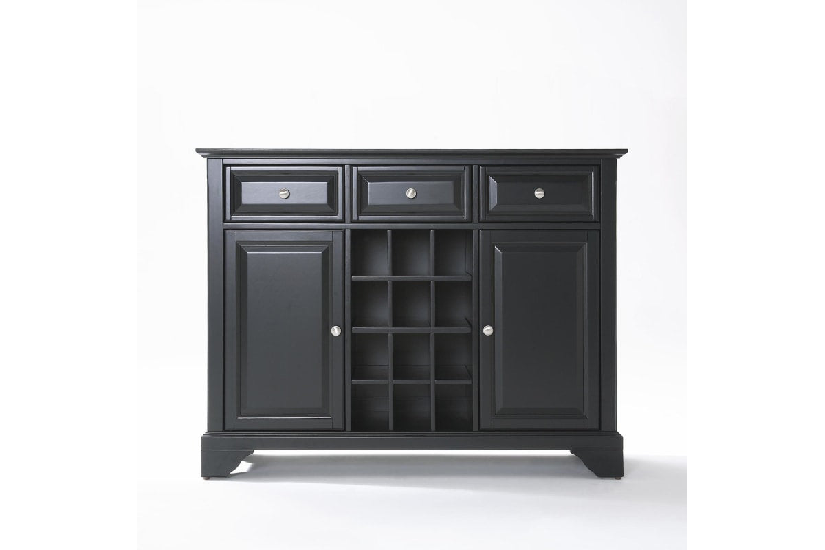 Lafayette Sideboard Cabinet W/Wine Storage - Black