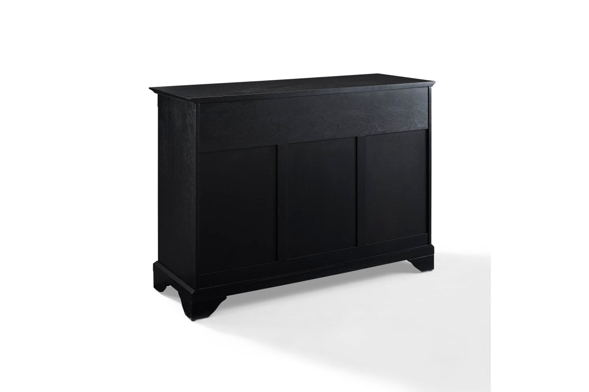 Lafayette Sideboard Cabinet W/Wine Storage - Black