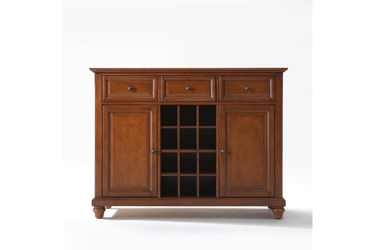 Cambridge Sideboard Cabinet W/Wine Storage - Cherry