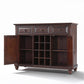 Cambridge Sideboard Cabinet W/Wine Storage - Mahogany