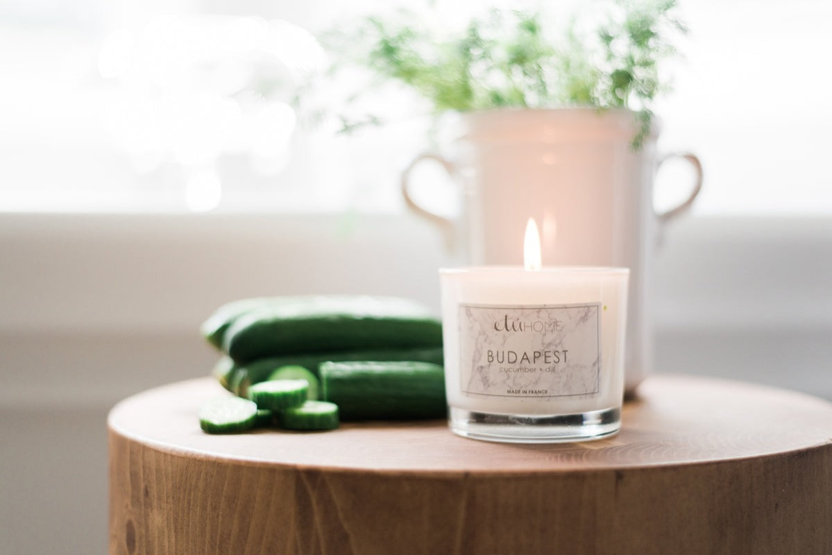 Budapest, Cucumber and Dill Candle