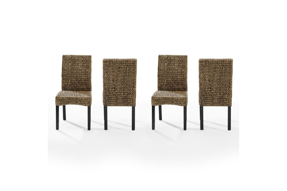 Edgewater 4Pc Dining Chair Set - Seagrass