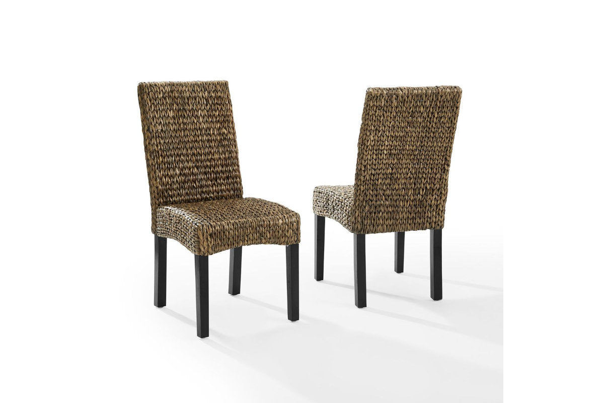 Edgewater 2Pc Dining Chair Set - Seagrass