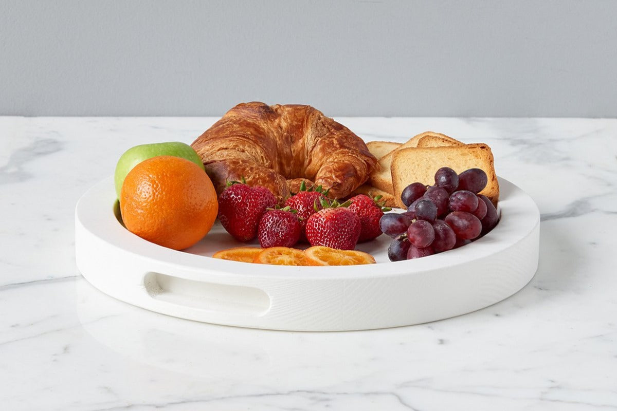 White Nesting Tray, Small