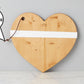 Natural Mod Heart Charcuterie Board, Small