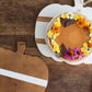 Mod Pumpkin Charcuterie Board Set - White and Natural