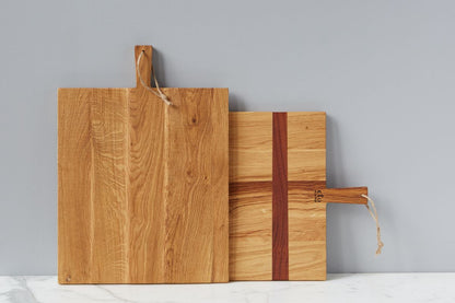 Charcuterie board, rectangle oak, medium.