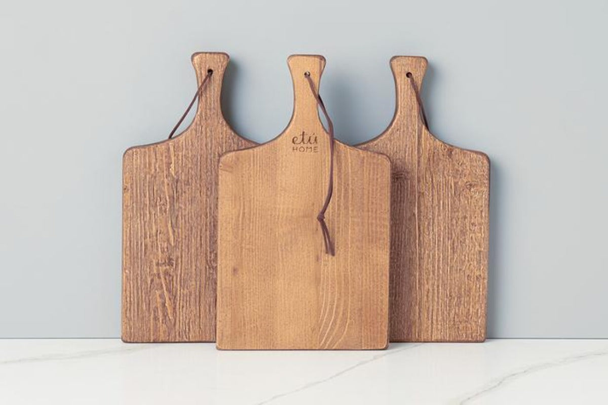 Natural Mini Charcuterie Board, Set of 3