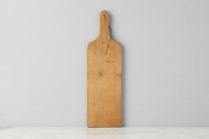 Tapas plank set in natural wood, set of two.