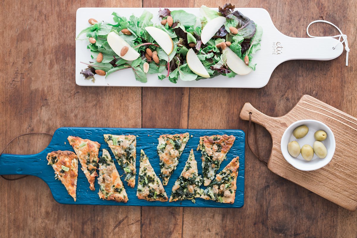 Navy Tapas Plank Set