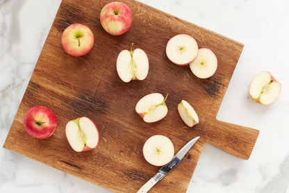 Cutting board with wood oiling wax, French, large.