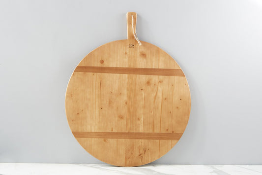 Round Pine Charcuterie Board, Xlarge