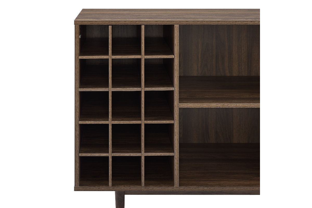 Liam Wine Storage Sideboard - Walnut