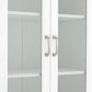 Stanton 2Pc Glass Door Pantry Set - White