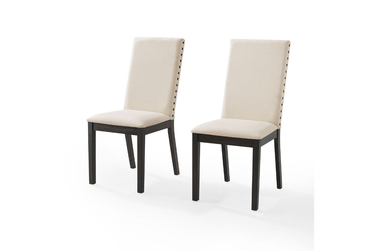 Hayden 2Pc Upholstered Chair Set - Slate