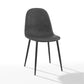 Weston 2Pc Dining Chair Set - Distressed Black