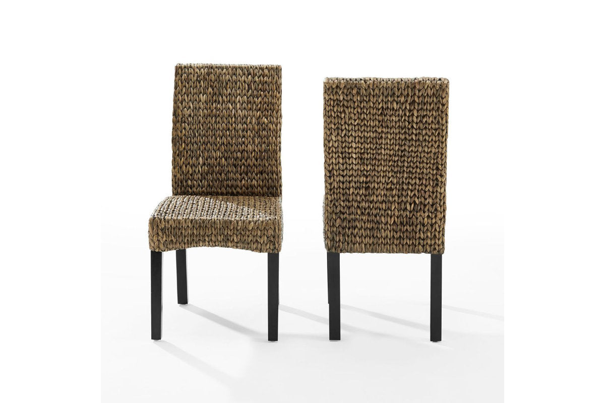 Edgewater 2Pc Dining Chair Set - Seagrass