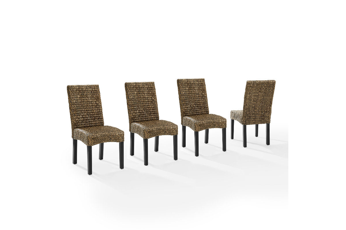 Edgewater 4Pc Dining Chair Set - Seagrass