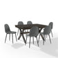 Hayden 7Pc Dining Set W/Weston Chairs - Distressed Gray