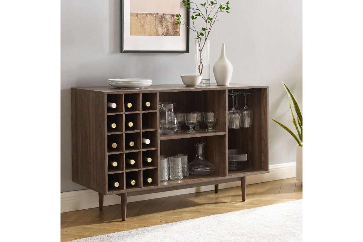 Liam Wine Storage Sideboard - Walnut