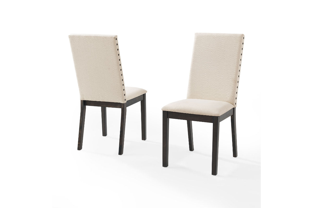 Hayden 2Pc Upholstered Chair Set - Slate