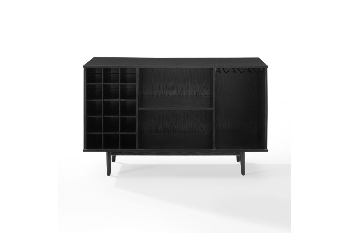 Liam Wine Storage Sideboard - Black